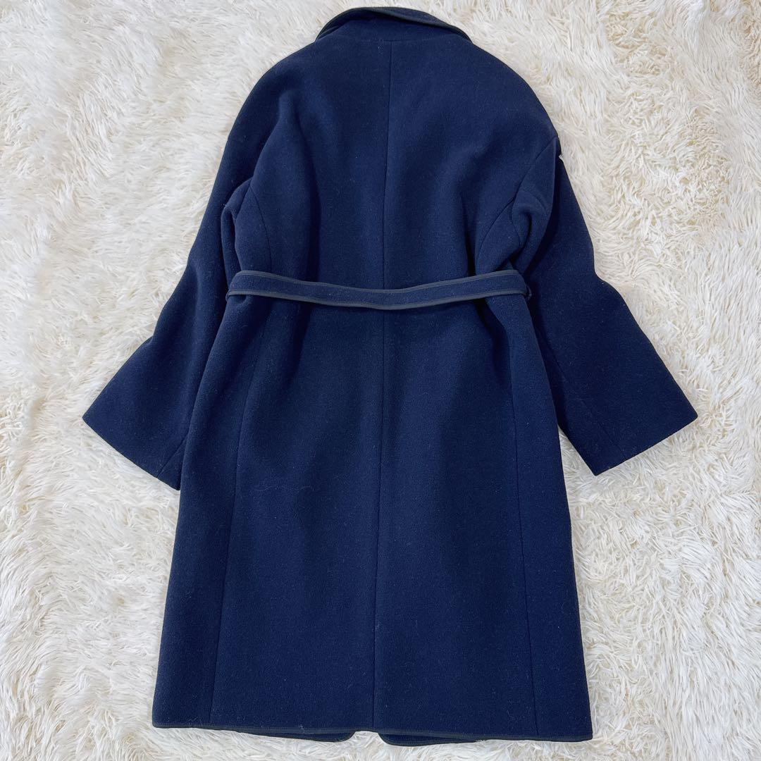 極美品　45R メルトンコート　パイルカット パイピング　原稿タグ 近年