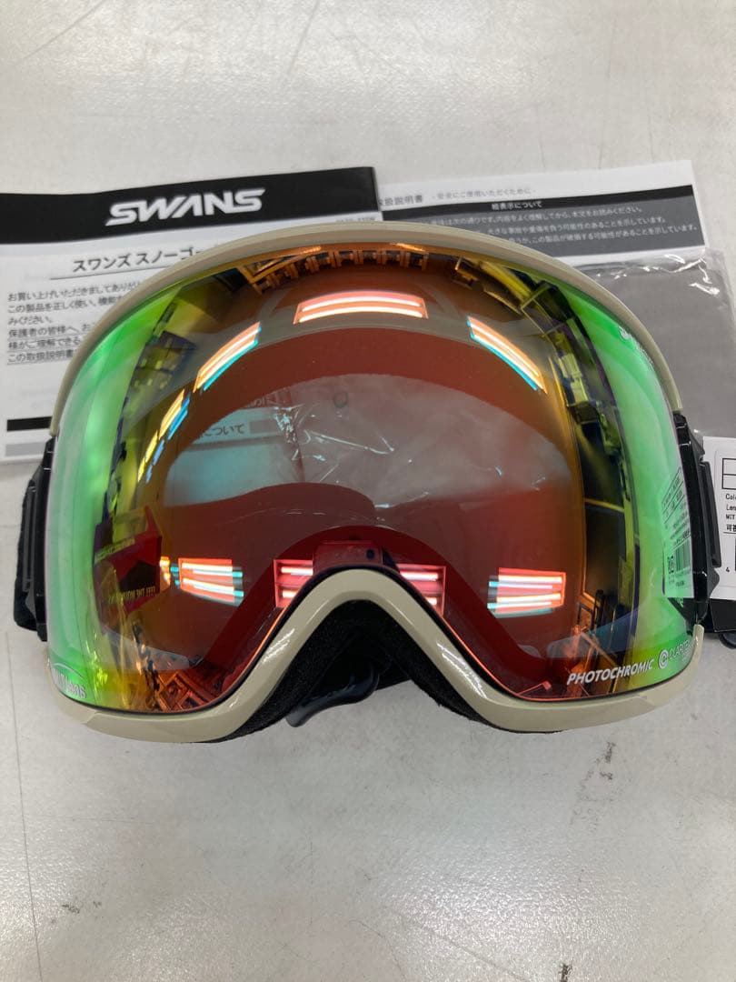 新品未使用　SWANS RIDGELINE スノーゴーグル Y014