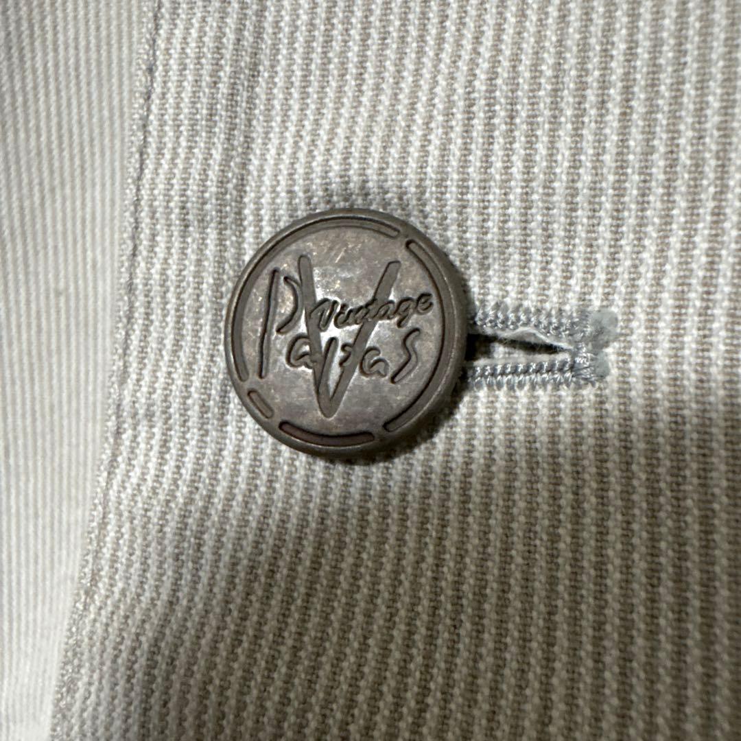 Papas vintage パパス ヴィンテージ カバーオール スチールボタン