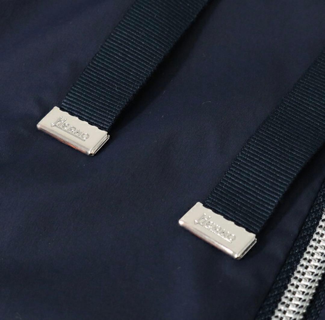 ヘルノ　HERNO フード付きナイロンコート　42Mサイズ　レディース黒