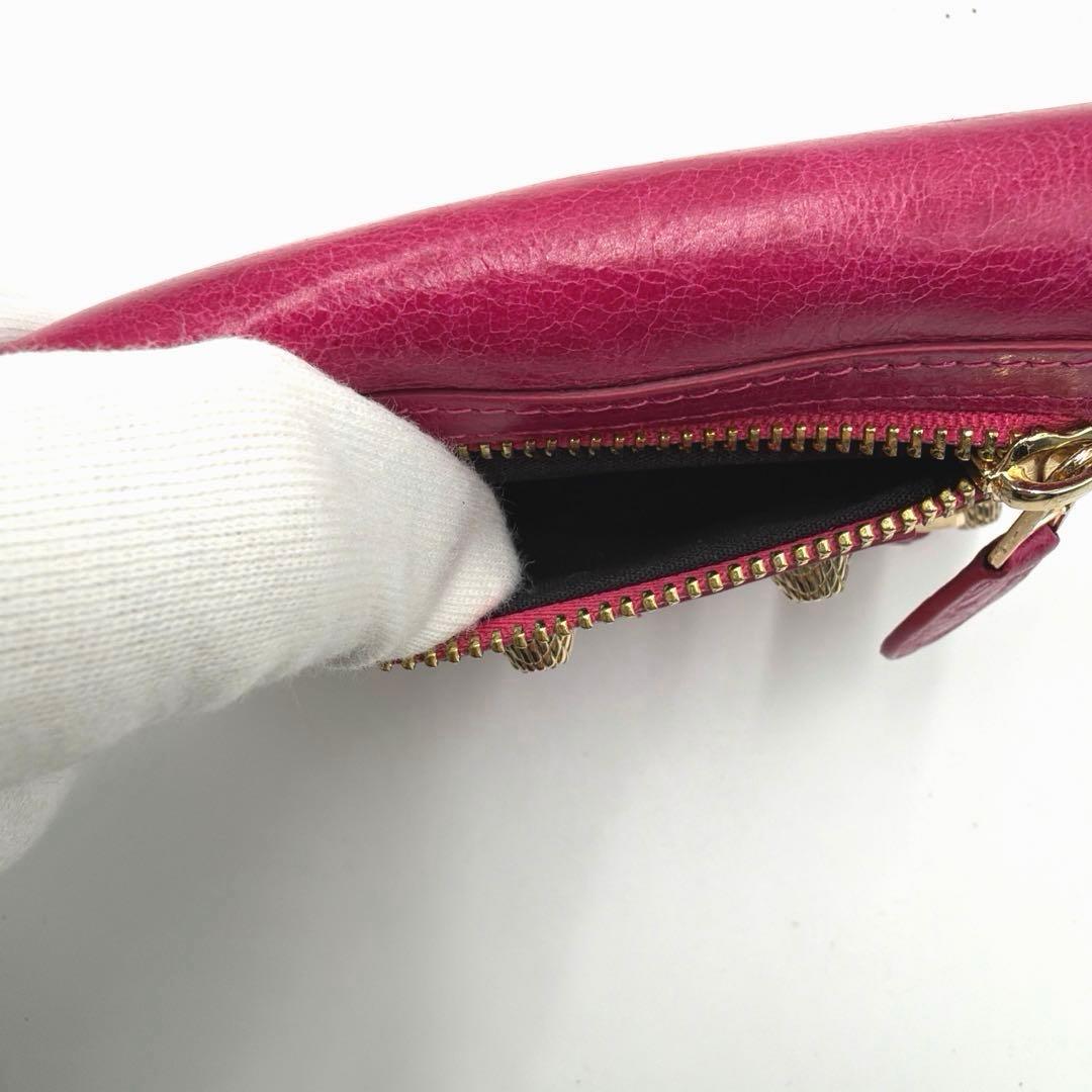 BALENCIAGA バレンシアガ シティ 三つ折り財布 コンパクト ピンク