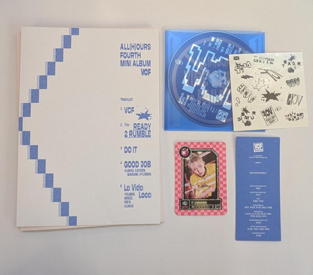 ★非売品◆直筆サインCD◆ALL(H)OURS◆VCF◆国内発送