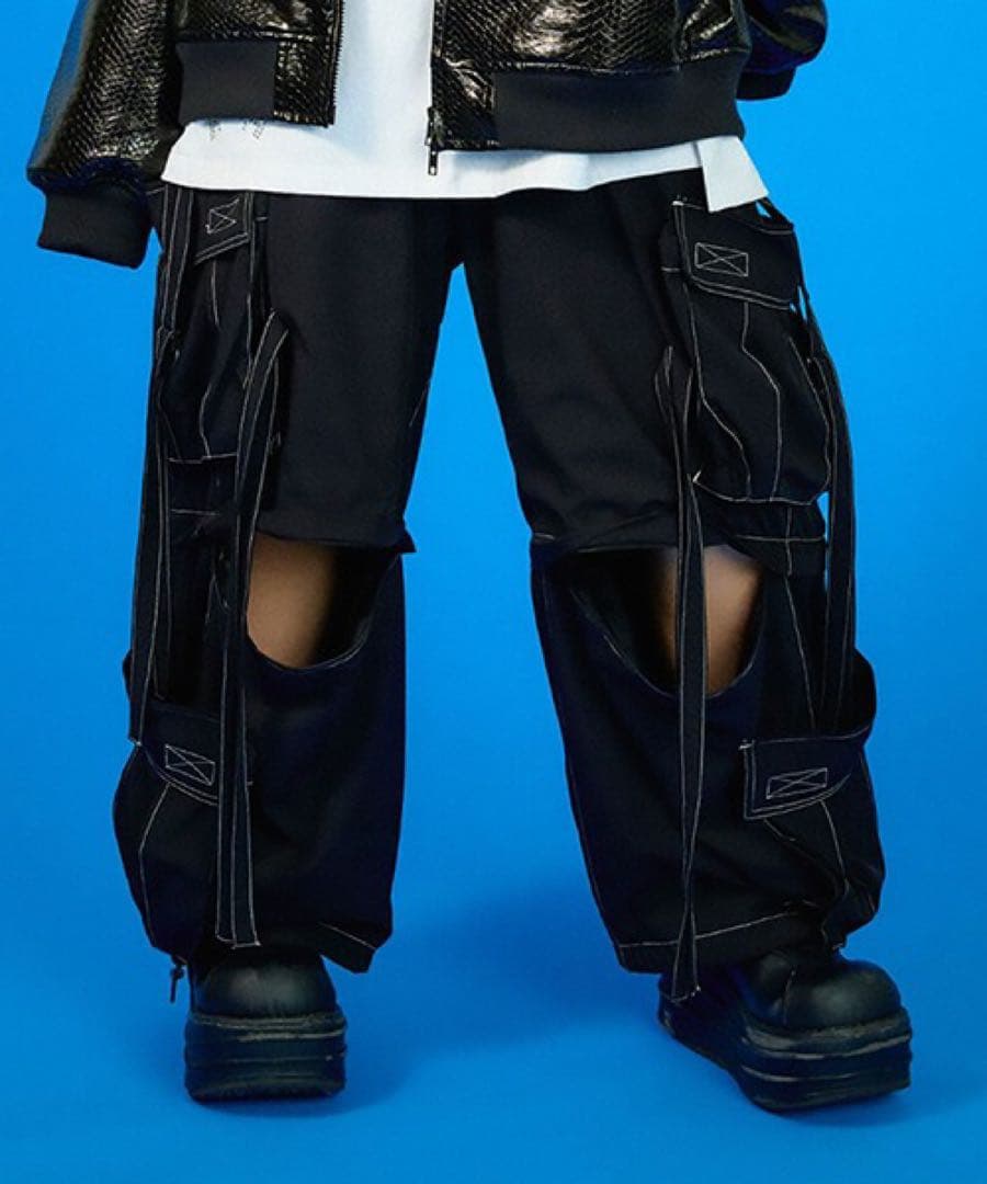 GALFY ガルフィー カラフルテクノパンツ カーゴ OY レフレム 中型犬 L