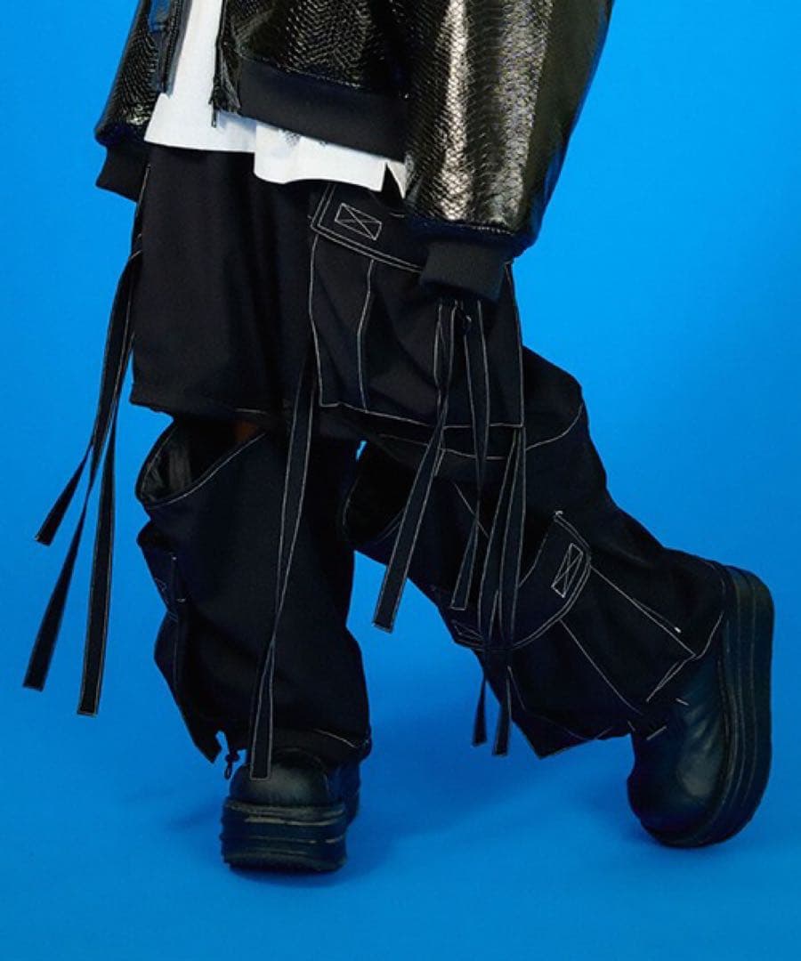 GALFY ガルフィー カラフルテクノパンツ カーゴ OY レフレム 中型犬 L