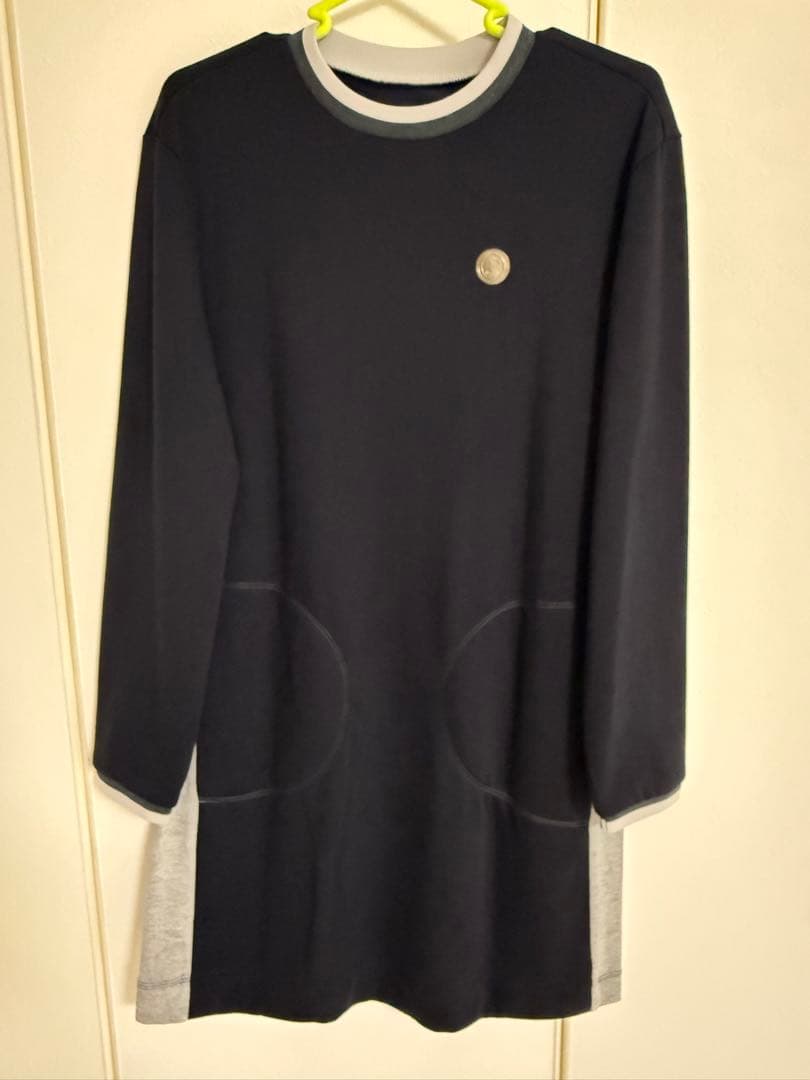 ランバンスポール　38 ネイビー ワンピース