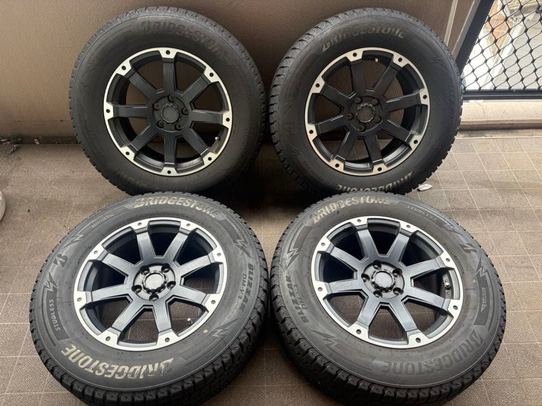 直接引取　BADX MX-1 17インチ ホイール 4本 245/65r17