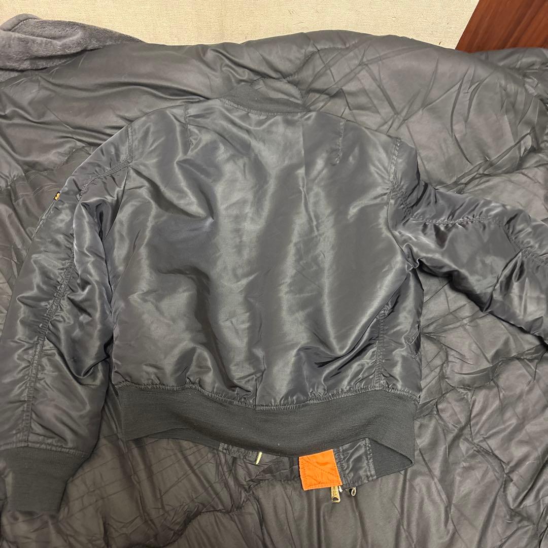 ALPHA MA-1 フライトジャケット ブラック