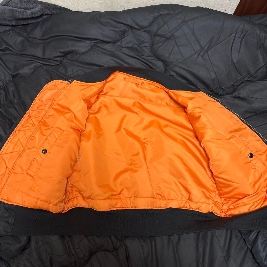 ALPHA MA-1 フライトジャケット ブラック