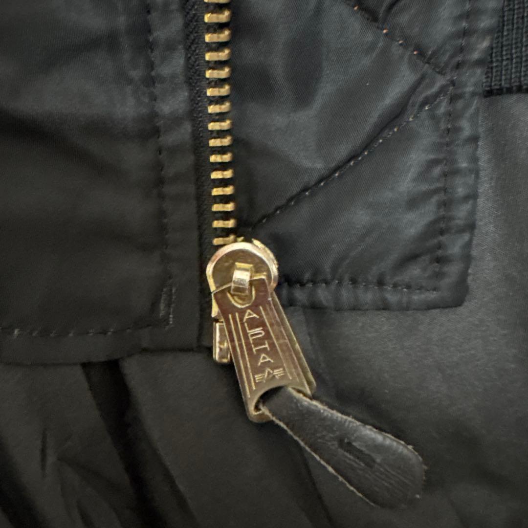 ALPHA MA-1 フライトジャケット ブラック