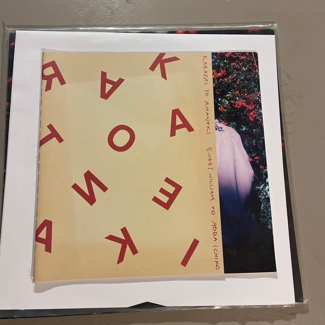 青葉市子　Sweet William レコード　ブックレット付き