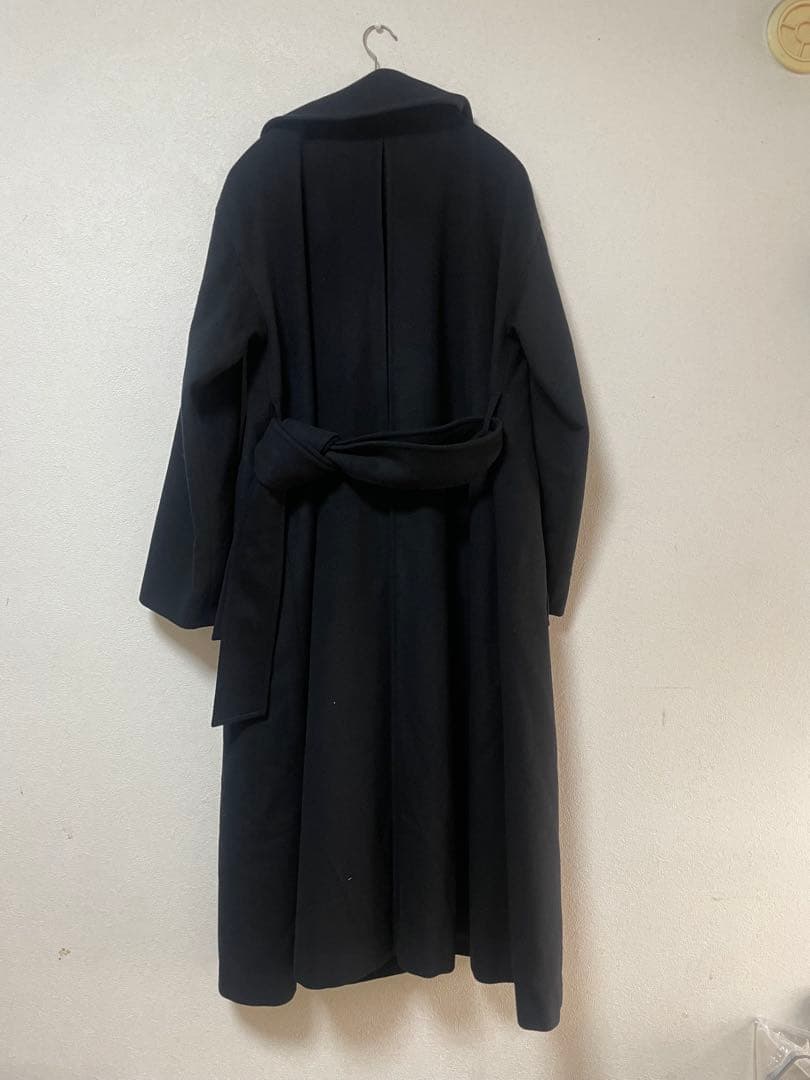 Dessin de mode STUDIOUS インパーテッドウールコート 黒
