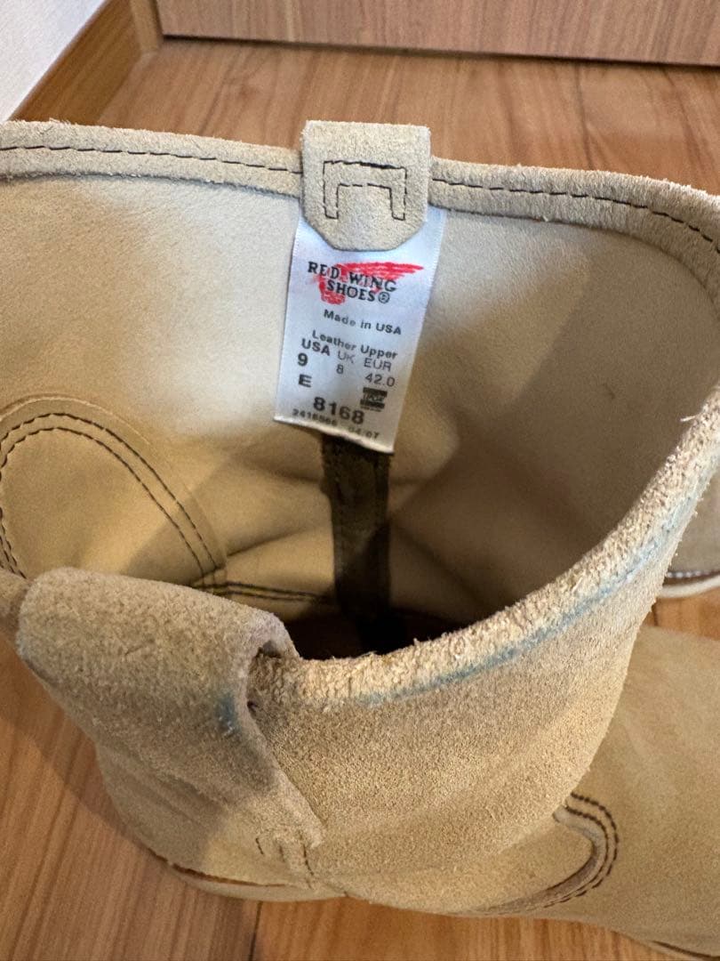 レッドウィング　8168ペコス　廃盤品