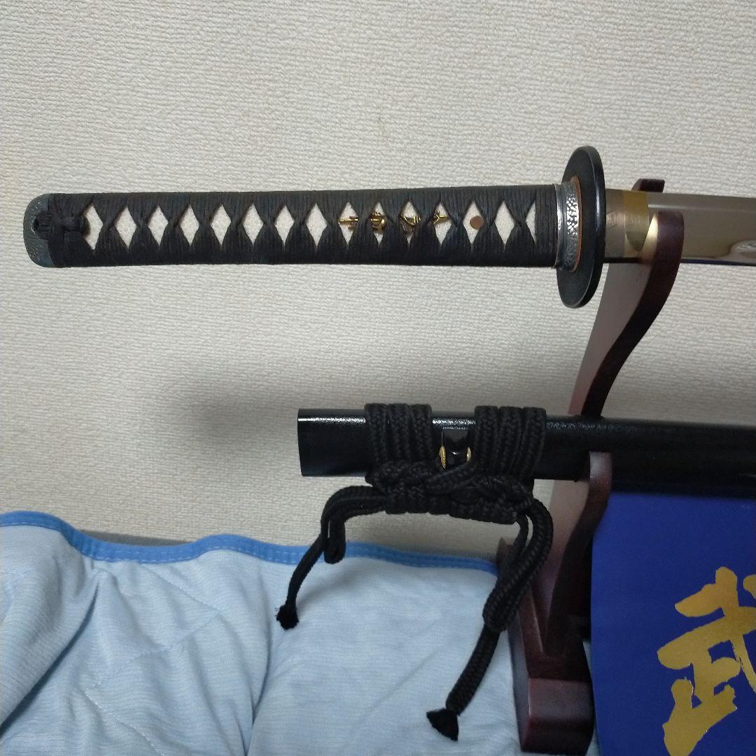 居合刀　模造刀　日本刀　刀剣　保証書付 樋入り刀身　アンティックギャラリー　刀袋
