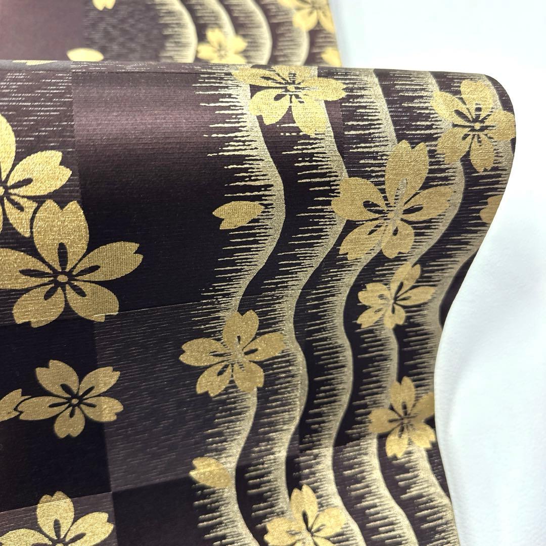 専用帯4726 ●善之助 一期一会 高級 正絹 六通 袋帯 花兎