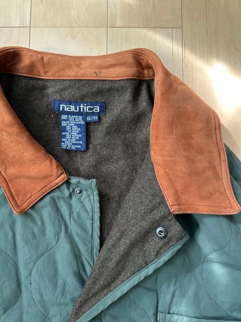 ノーティカ 90'S NAUTICA キルティングジャケット XL 古着