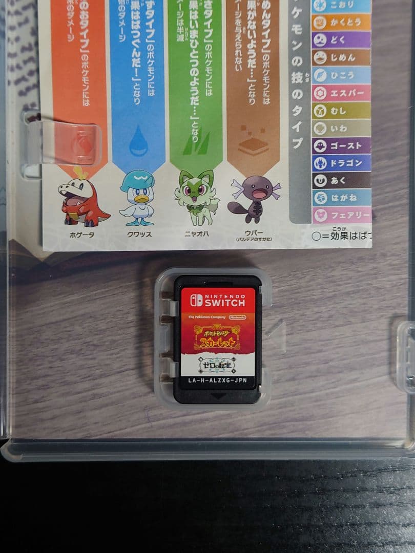 ポケモンスカーレット+ゼロの秘宝