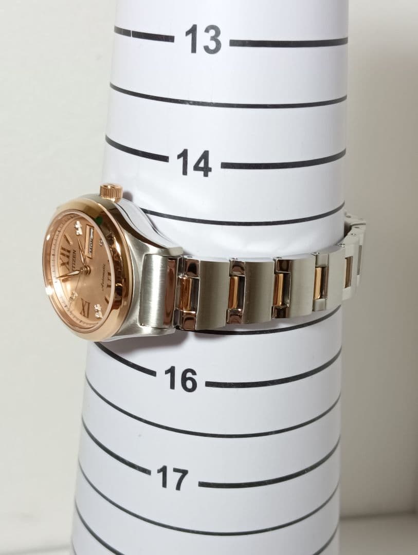 シチズン　腕時計　6651-S105188 メカニカル　裏スケ　デイデイト