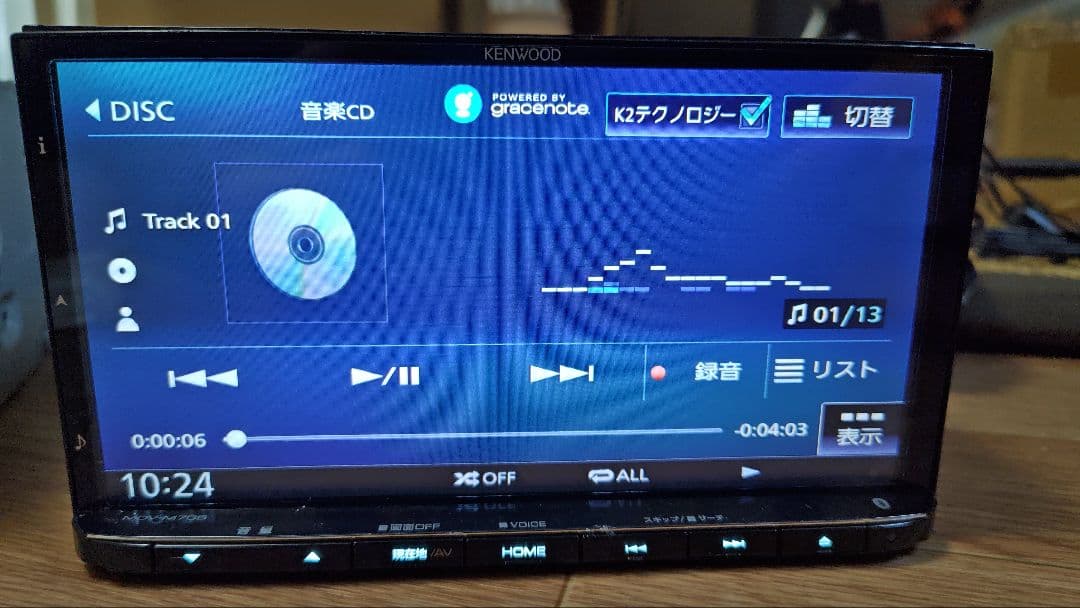 10♪ MDV-M705 フルセグ KENWOOD ケンウッド ナビ 更新