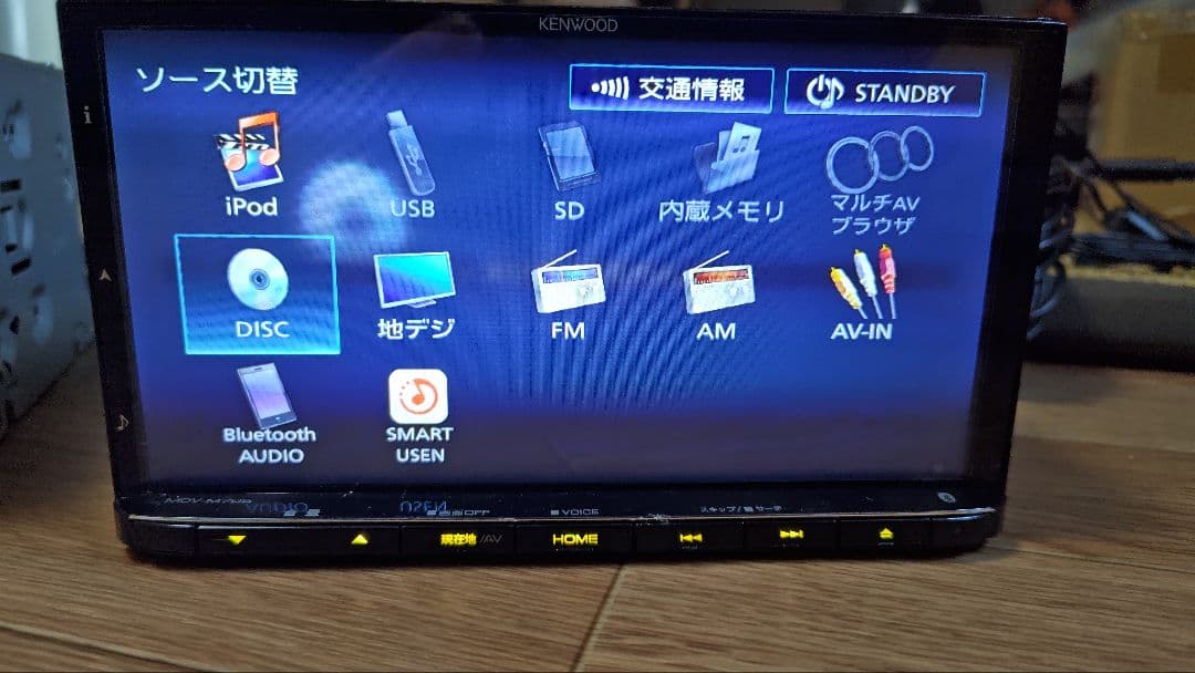 10♪ MDV-M705 フルセグ KENWOOD ケンウッド ナビ 更新