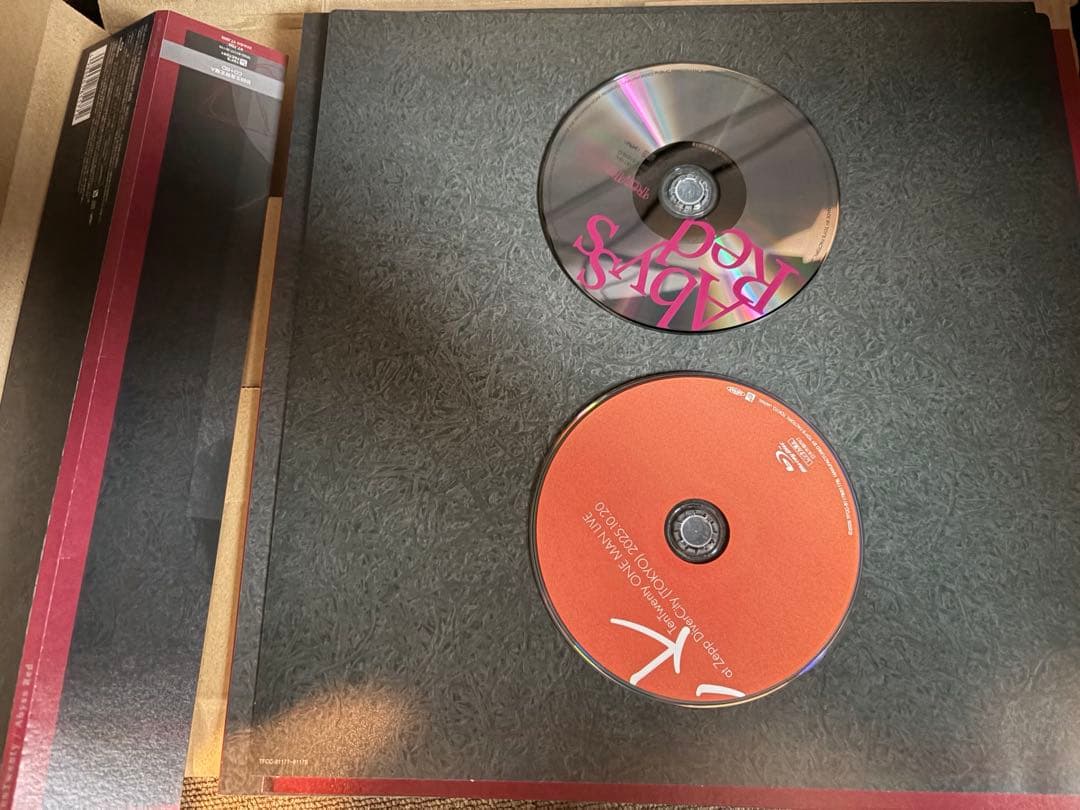 TenTwenty「Abyss Red」初回限定版A CD＋Blu-ray