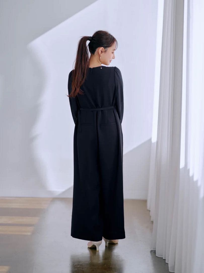 【みんみん様】COHINA ソフトドビーオールインワン　ネイビー　short