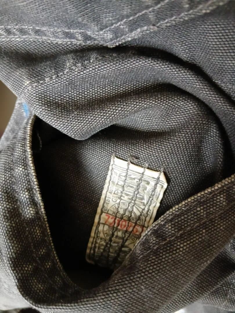 リアルマッコイ ブラック カバーオール