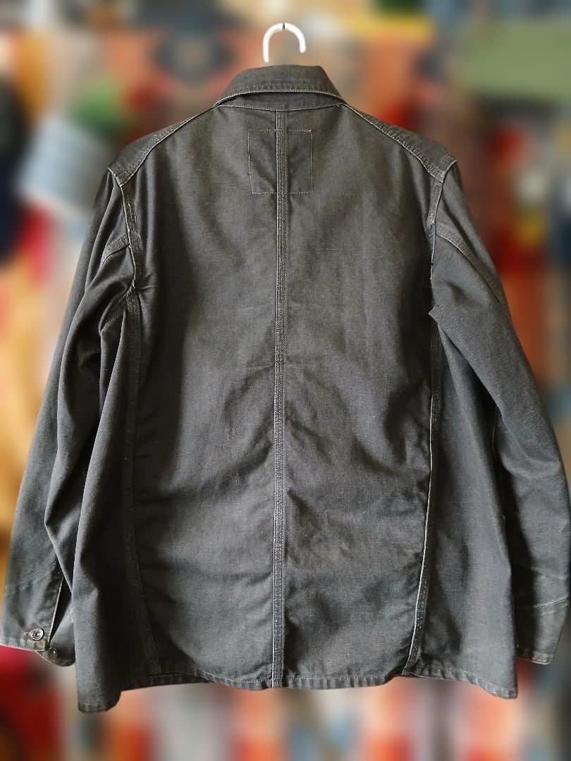 リアルマッコイ ブラック カバーオール