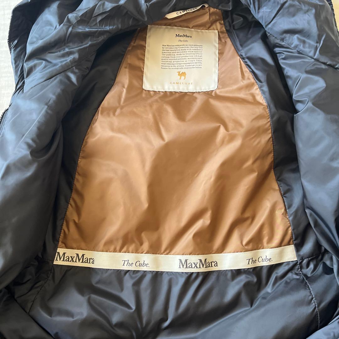 マックスマーラ ダウンベスト ネイビー 極美品 36