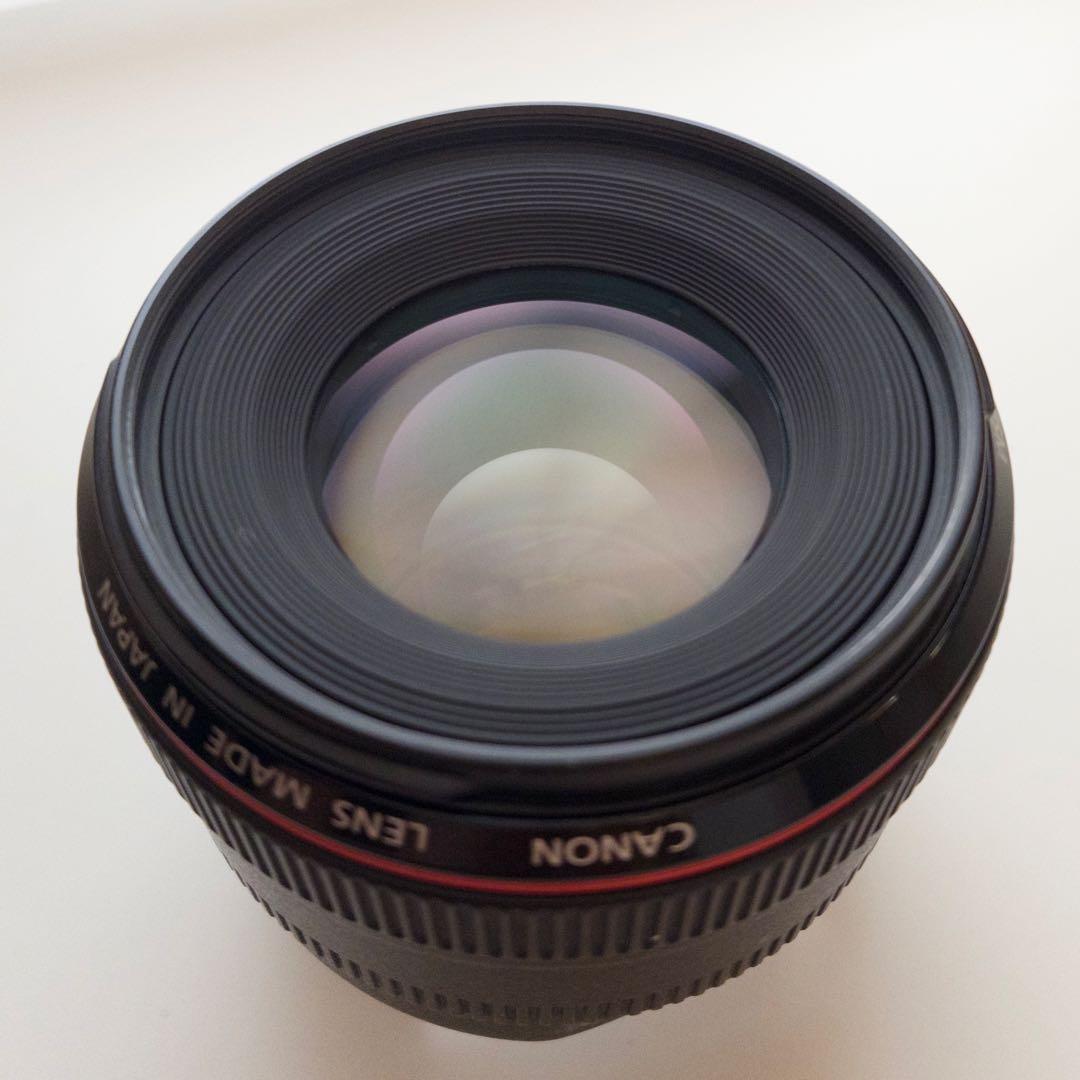 1/5まで Canon EF 50mm f1.2 L USM プロテクター付き