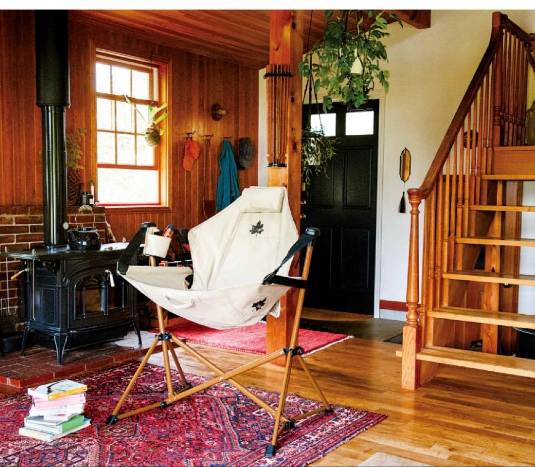 新品未使用ロゴスゆらゆらハンモックチェア