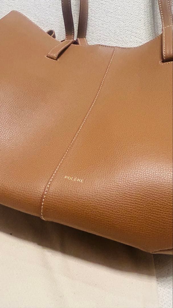 【正規品・美品】Polene Cyme キャメル