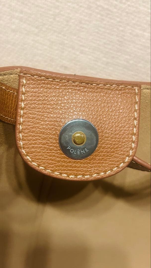 【正規品・美品】Polene Cyme キャメル