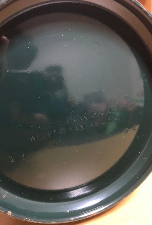 コールマン ランタンとフィルターファネル