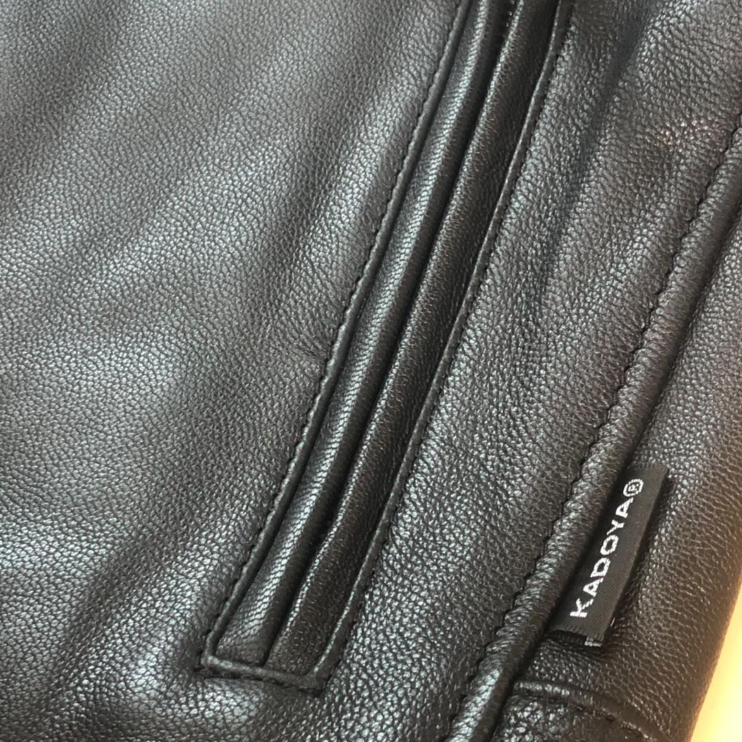 カドヤ　EURUS-GS 　レザージャケット　M　新品　ライダース　革ジャン