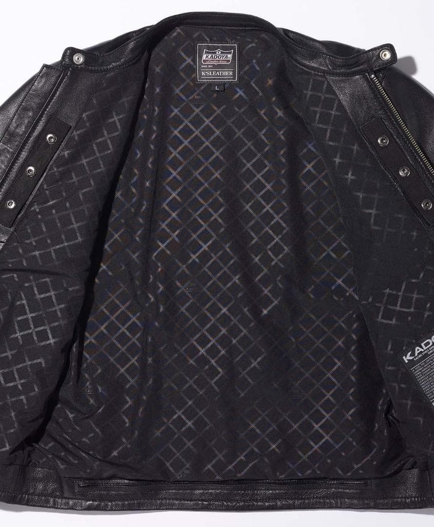 カドヤ　EURUS-GS 　レザージャケット　M　新品　ライダース　革ジャン