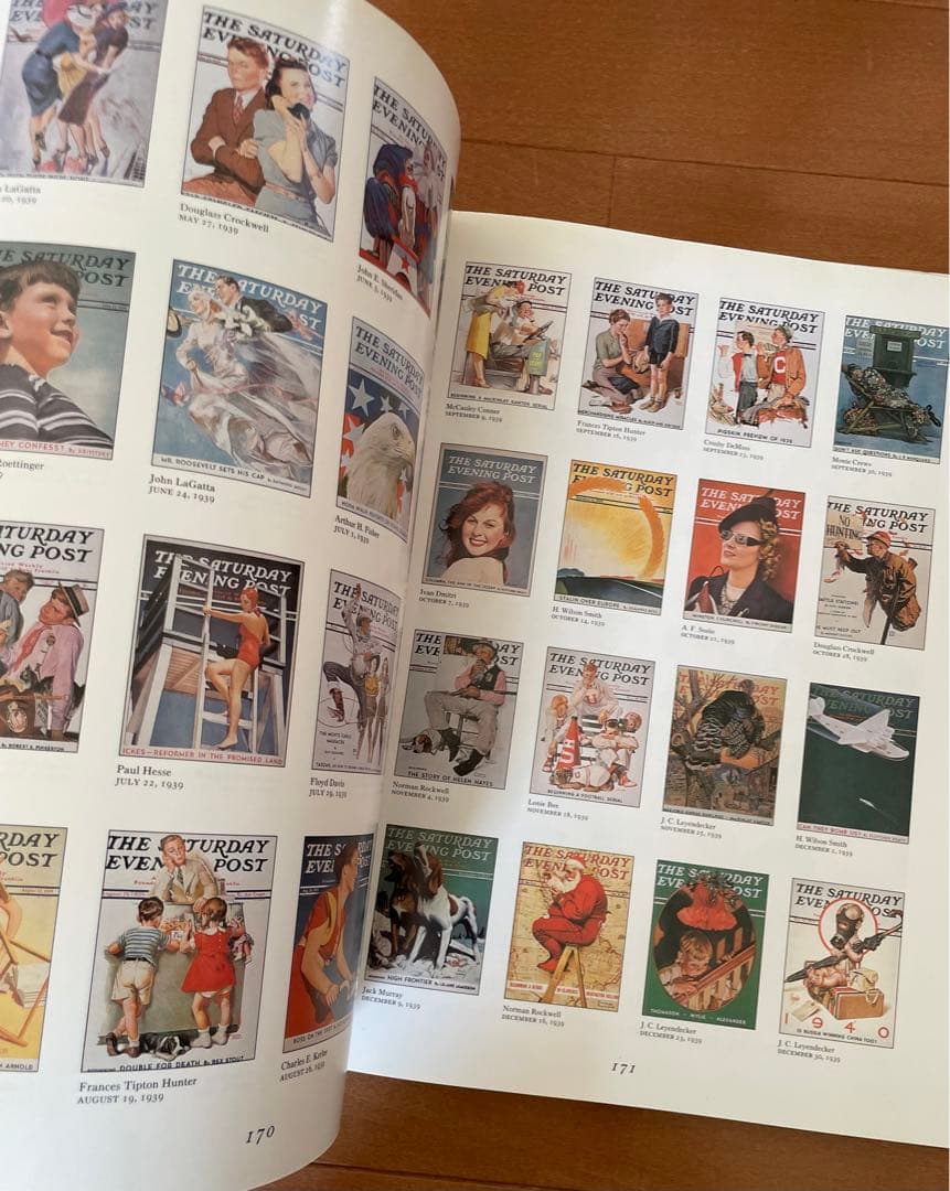 希少ヴィンテージ洋書　カバーズ・オブ・ザ・サタディ・イブニング・ポスト