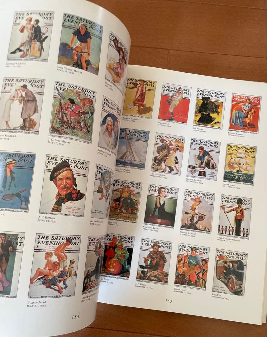希少ヴィンテージ洋書　カバーズ・オブ・ザ・サタディ・イブニング・ポスト