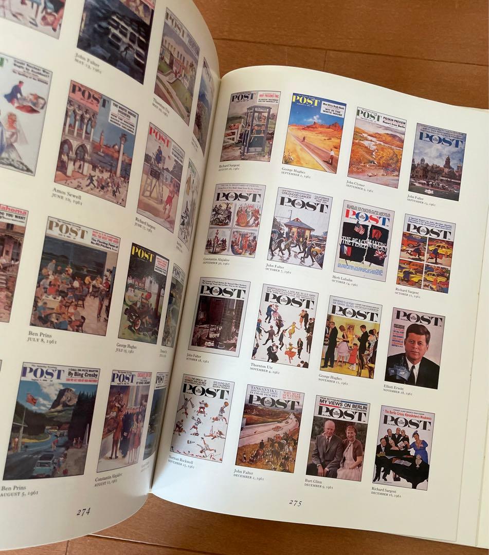 希少ヴィンテージ洋書　カバーズ・オブ・ザ・サタディ・イブニング・ポスト