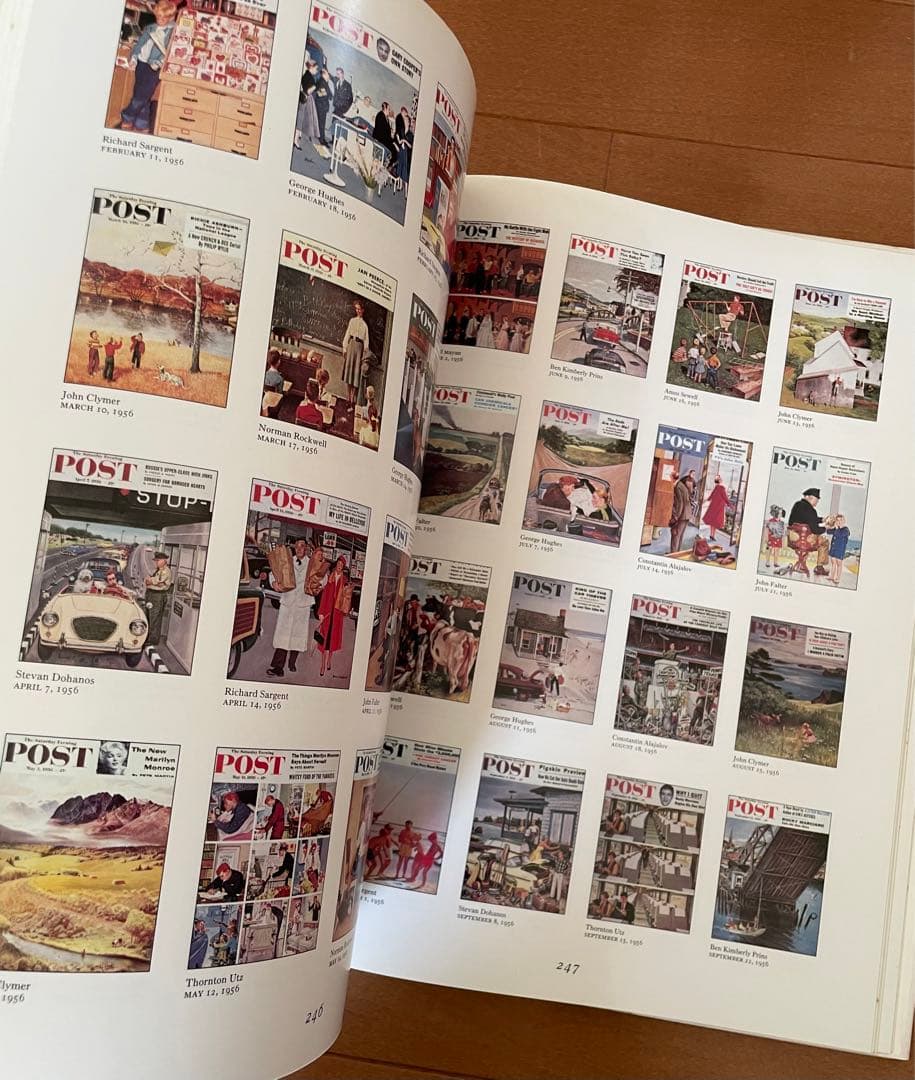 希少ヴィンテージ洋書　カバーズ・オブ・ザ・サタディ・イブニング・ポスト