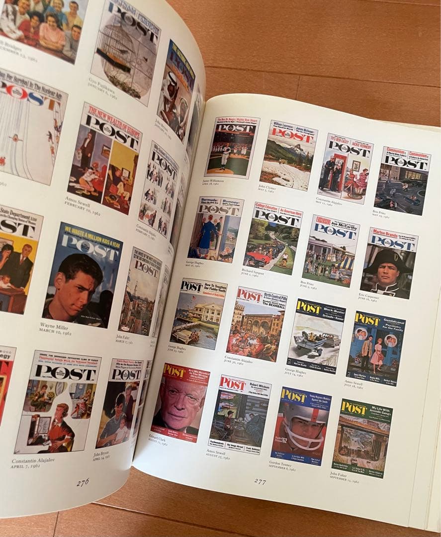 希少ヴィンテージ洋書　カバーズ・オブ・ザ・サタディ・イブニング・ポスト