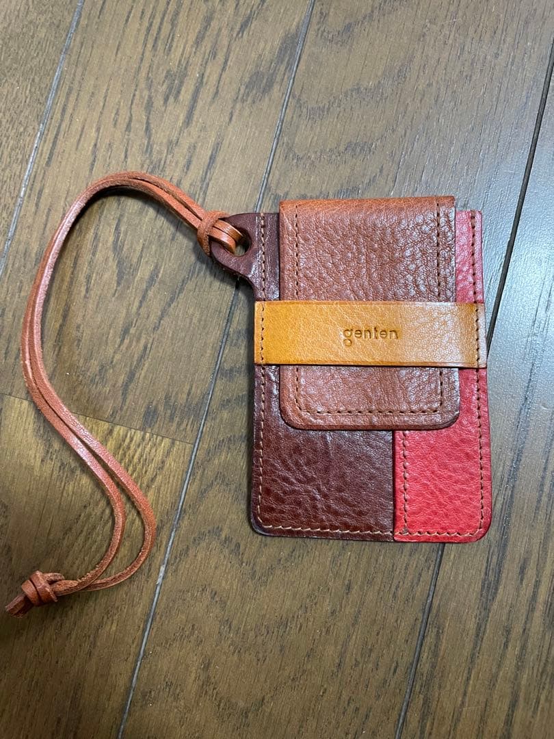 【新品】genten 牛側2wayバッグ、ミニバッグ、パスケースセット