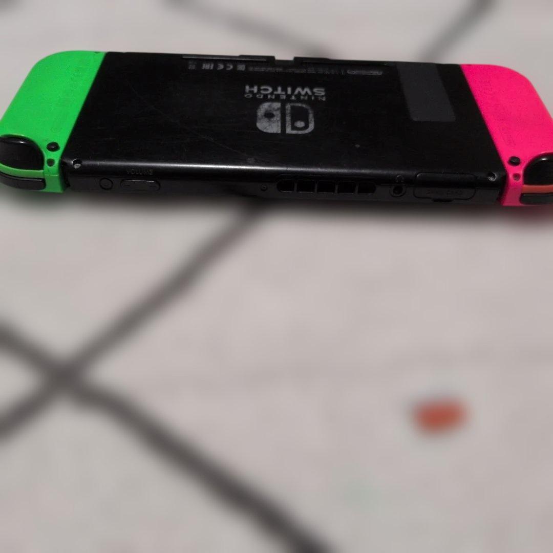 Nintendo Switch グリーン/ピンク SDカード付き