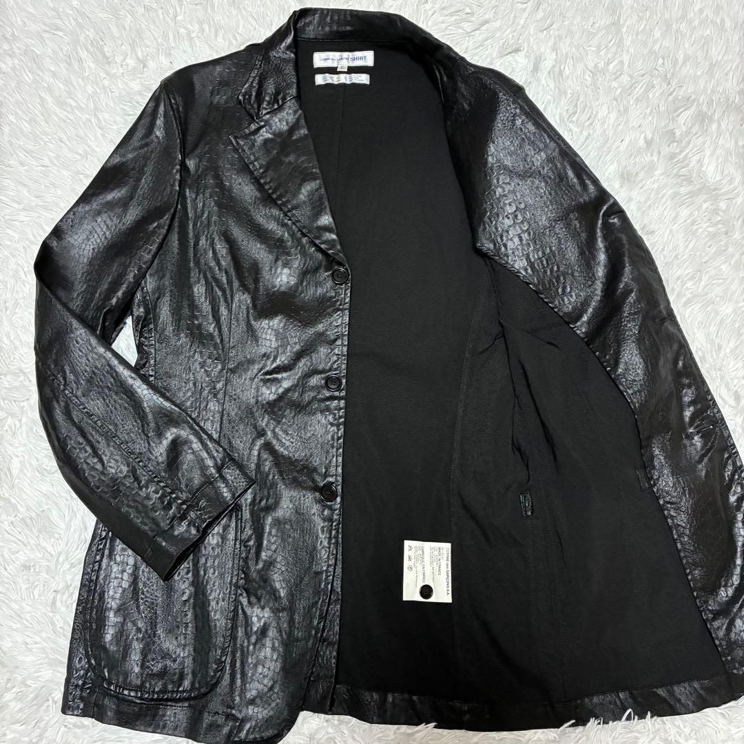 コムデギャルソン　テーラードジャケット　セミロング　フランス製