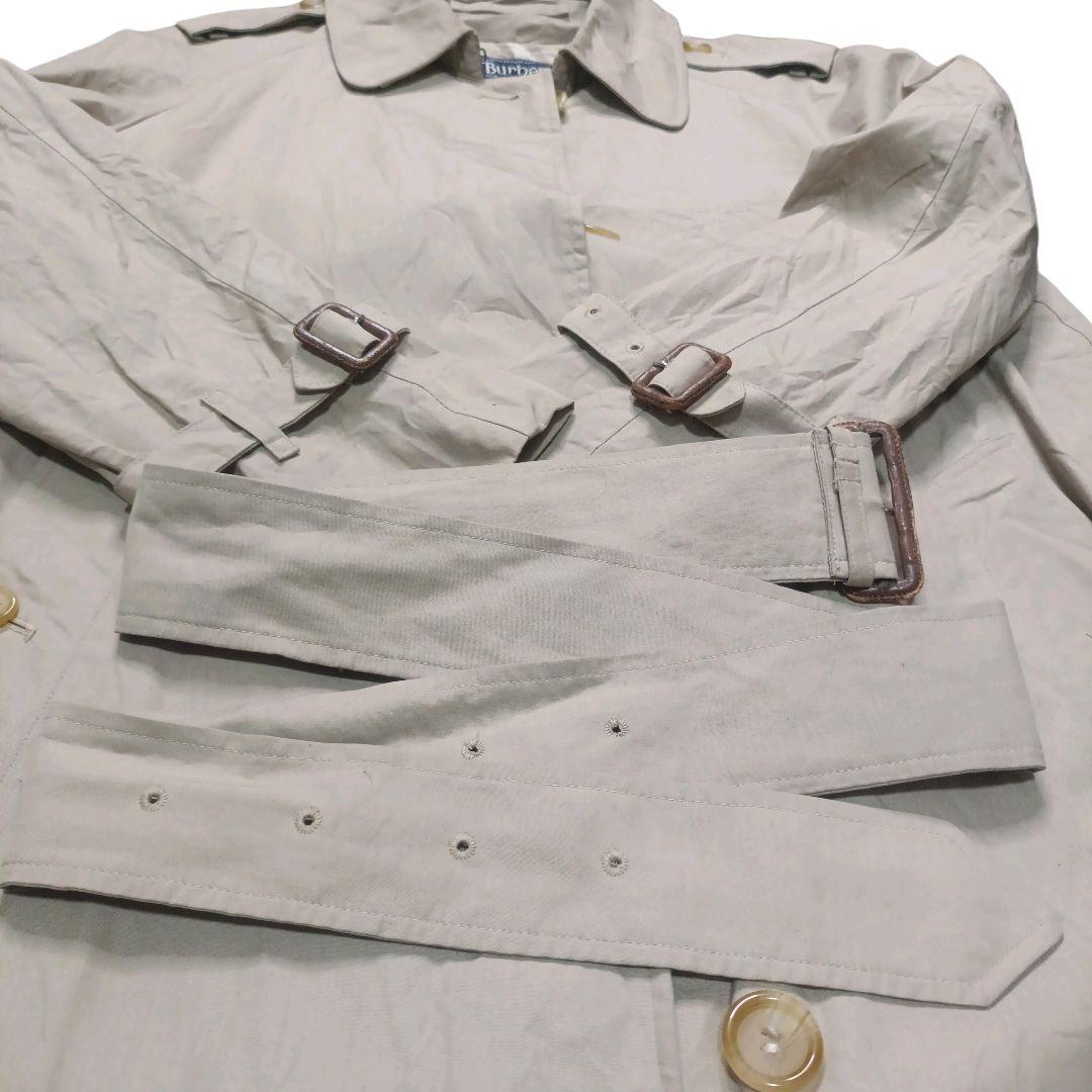✨BURBERRY 英国製 ノバチェック エポーレット ベルト付 トレンチコート