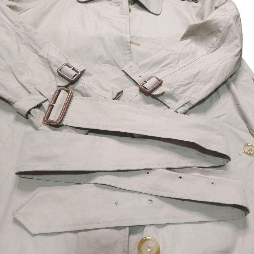 ✨BURBERRY 英国製 ノバチェック エポーレット ベルト付 トレンチコート