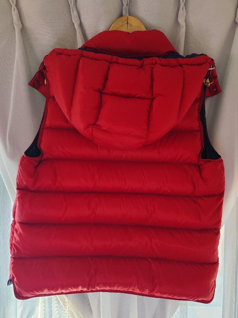 MONCLER モンクレール BILLECART ダウンベスト 赤サイズ2