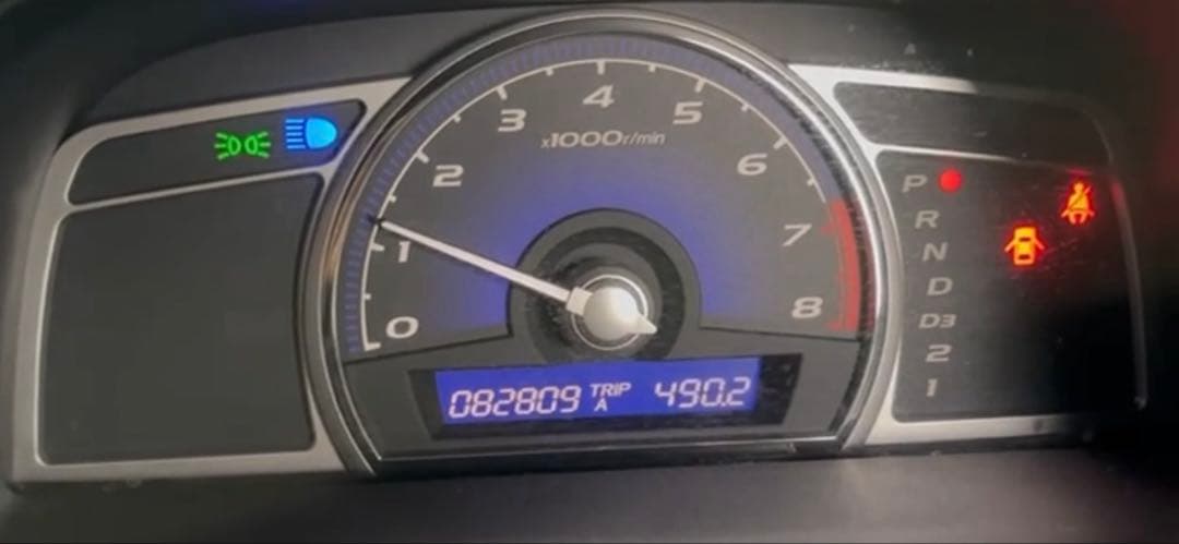 シビックFD1 メーター2個セット 中古