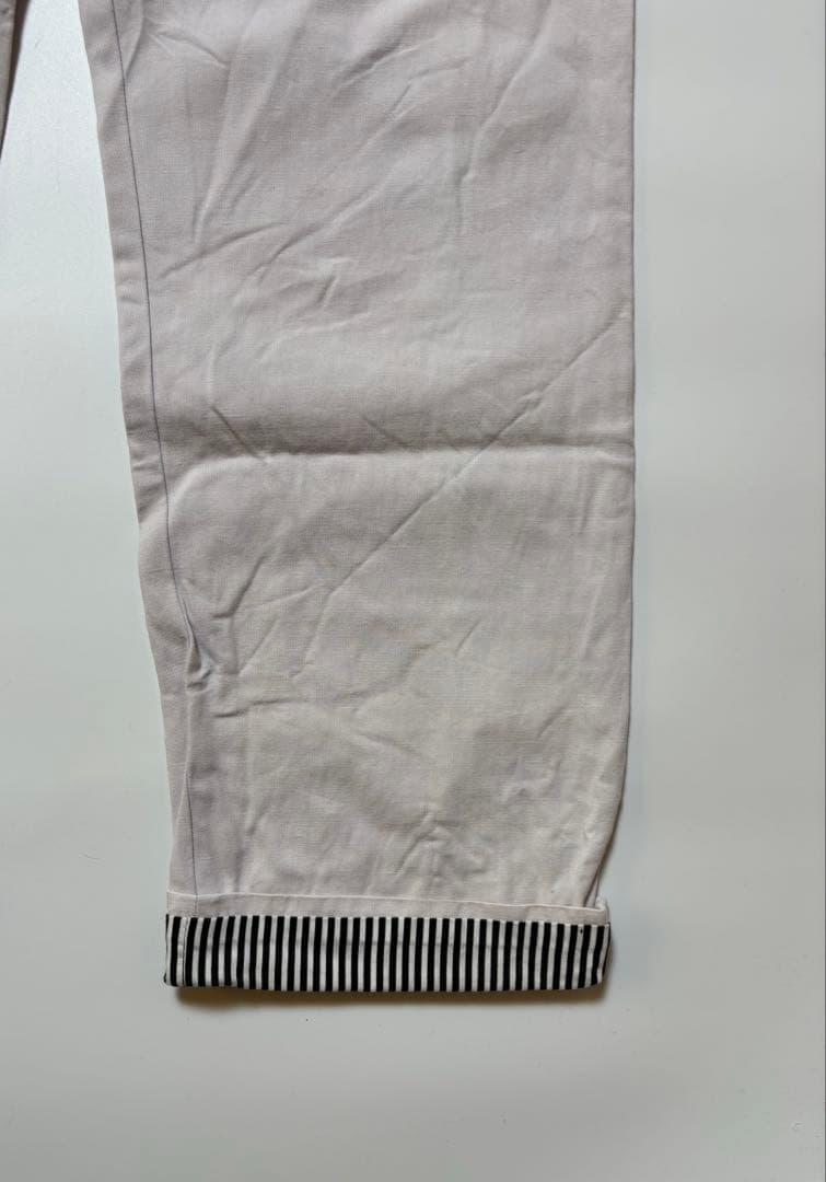 w*】様 ANN DEMEULEMEESTER 08SS クロップドパンツ　ar