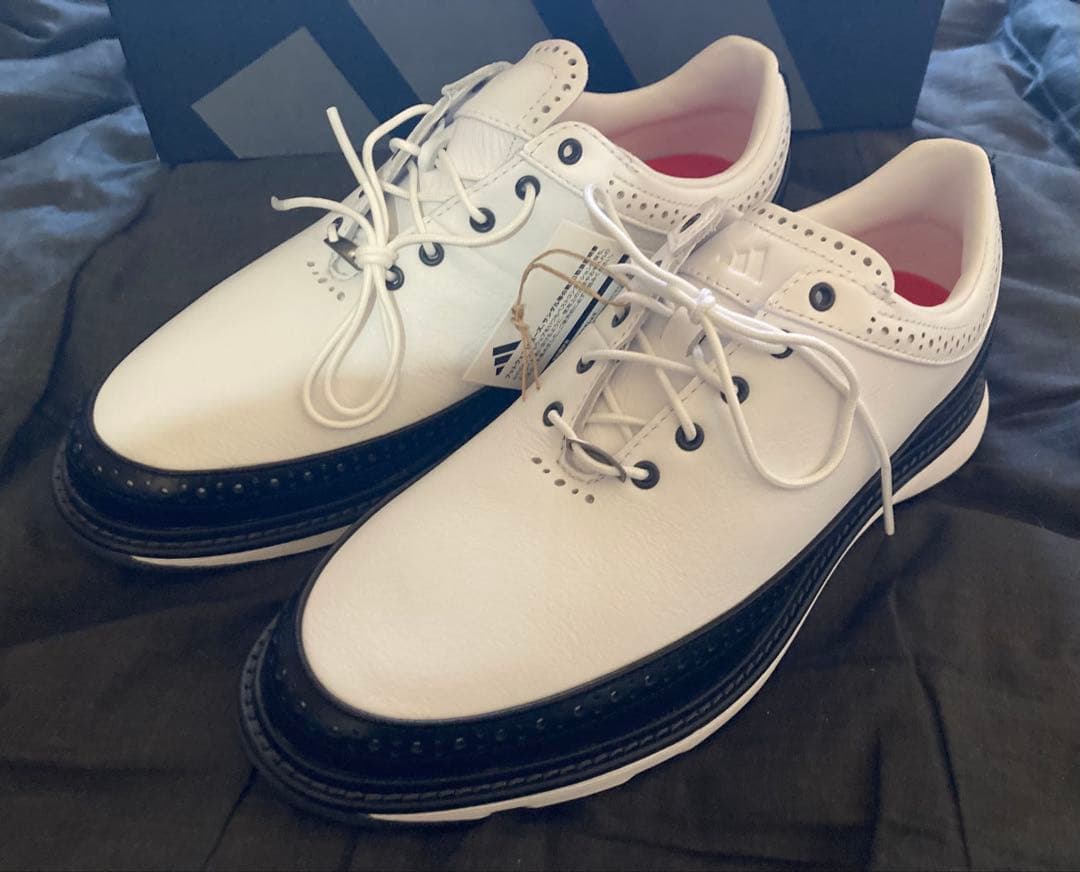 新品アディダスadidasゴルフシューズ MC80 スパイクレス 25.0cm