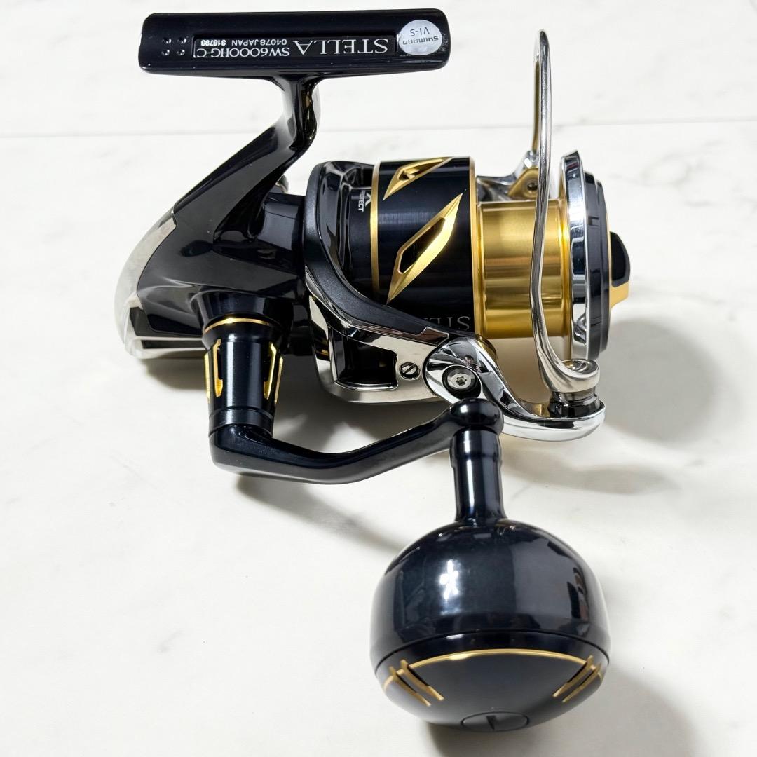 超美品 SIMANO 20 STELLA ステラ SW 6000HG 付属品付